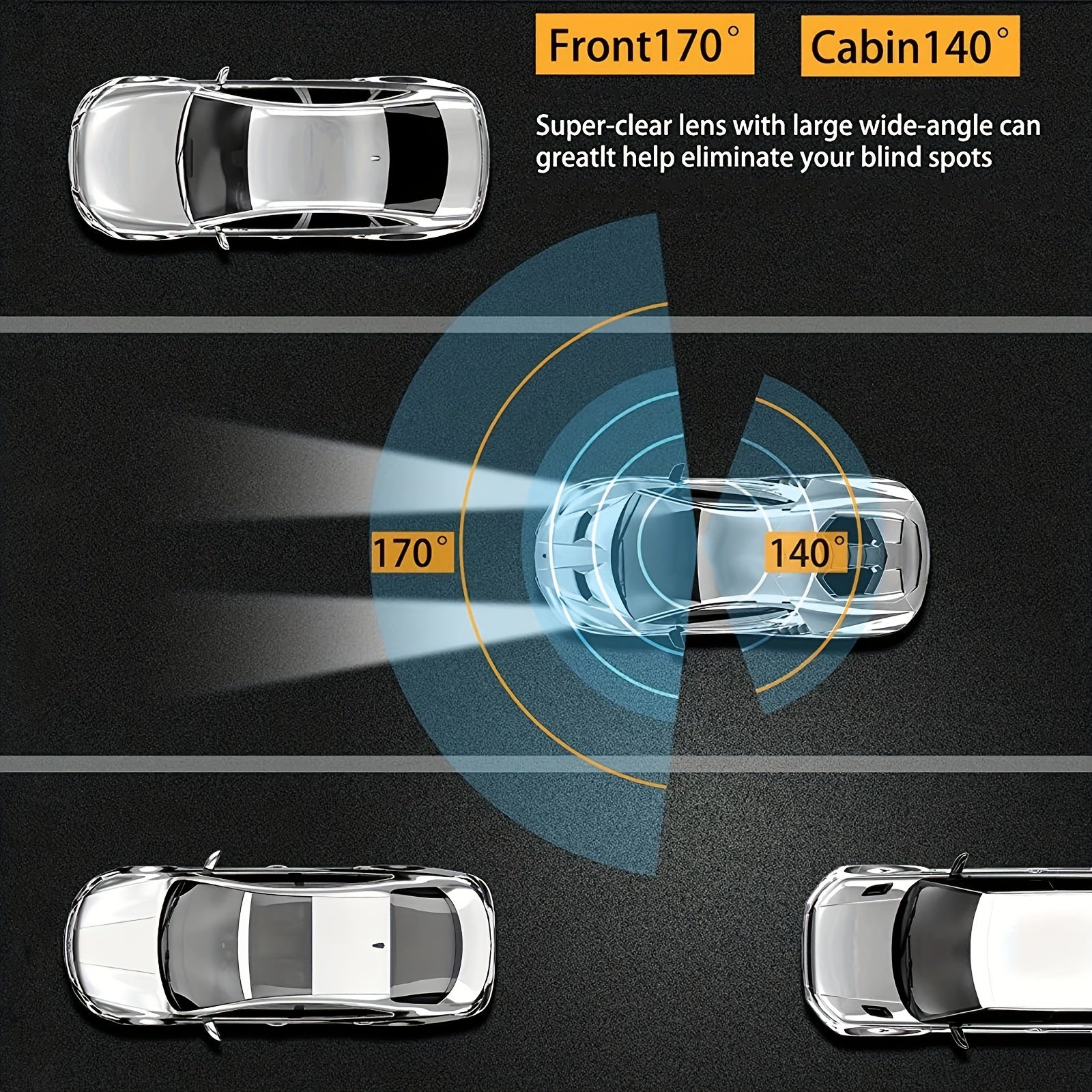 Dual-Lens Dash Camera: Capture Every Angle of Your Drive with Confidence! | Dash Cams |