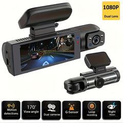 Dual-Lens Dash Camera: Capture Every Angle of Your Drive with Confidence! | Dash Cams |