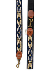 Adjustable Dog Lead: Peyote Azul