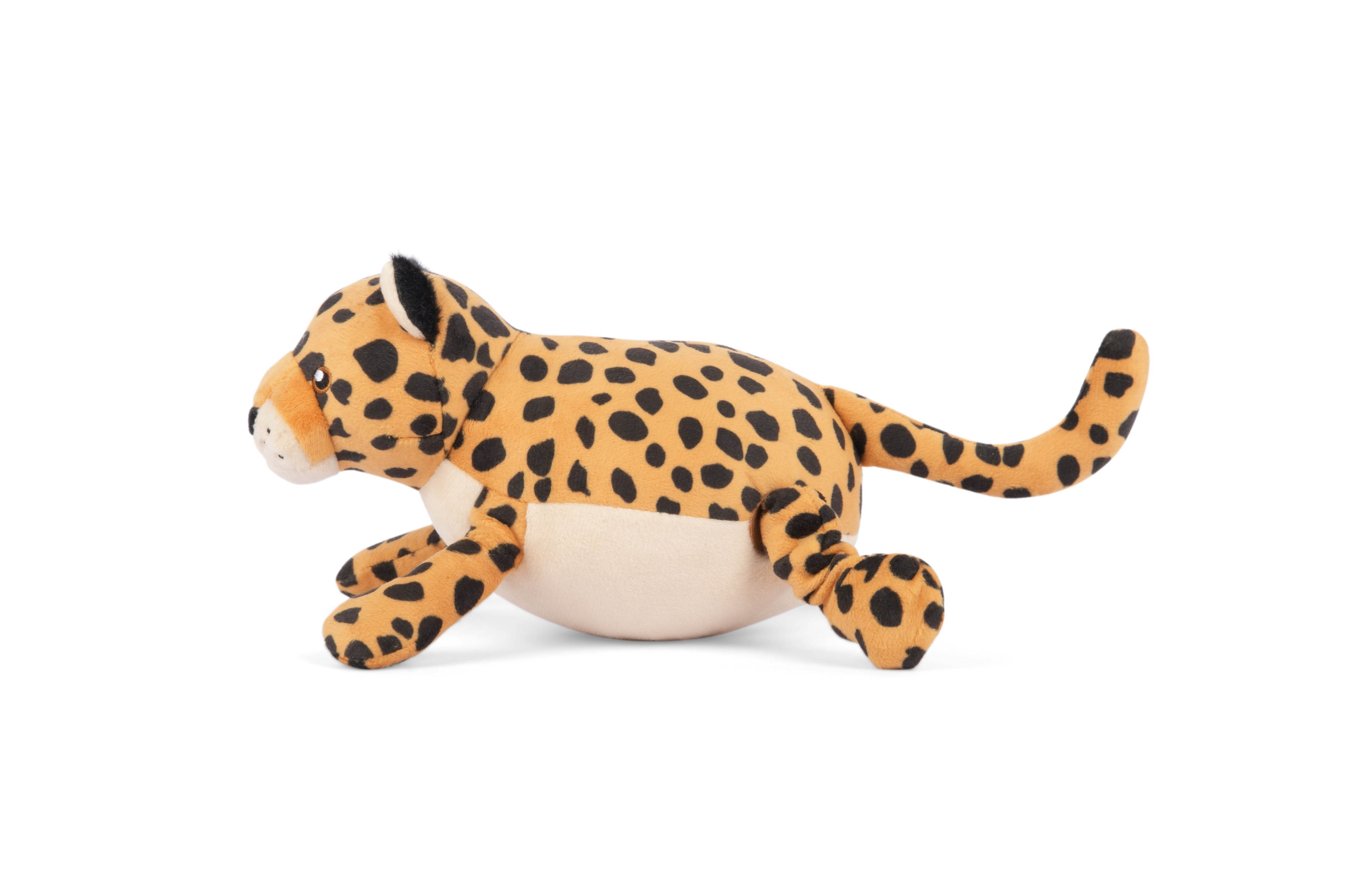 Big Five of Africa, Squeaky Plush Dog Toy, Logan the Leopard