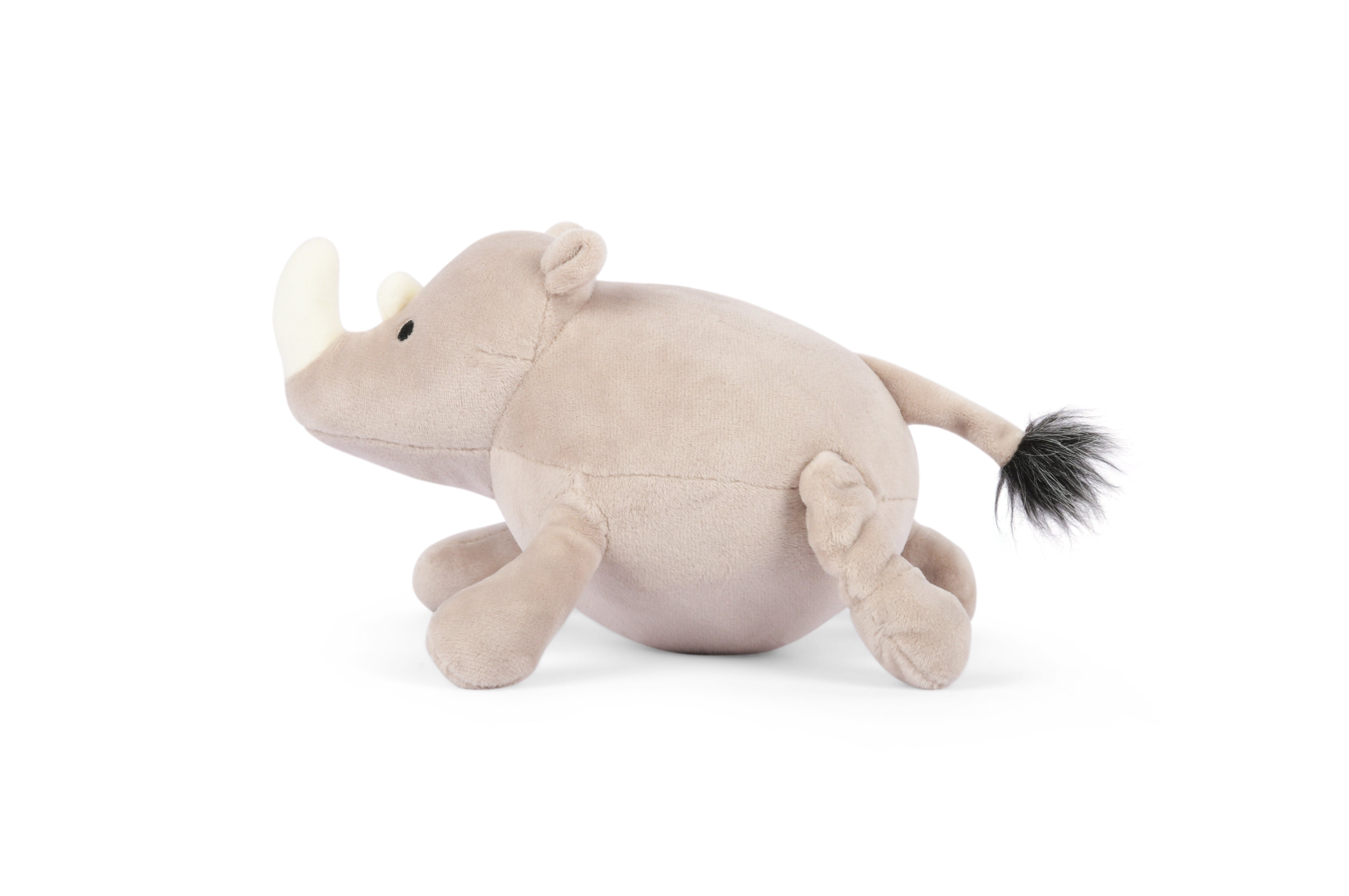 Big Five of Africa, Squeaky Plush Dog Toy, Rina the Rhino