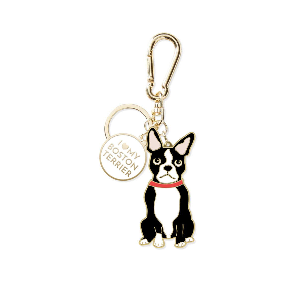 Boston Terrier Key Chain