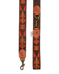 Adjustable Dog Lead: Etna Brown