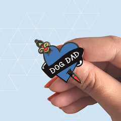 DOG DAD Pin