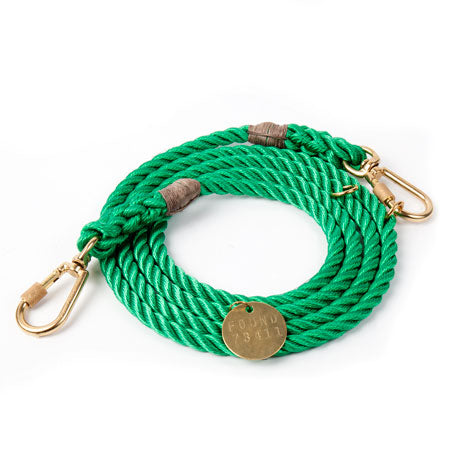 Found My Animal Miami Green Adjustable Dog Leash