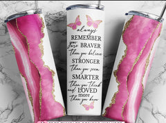 Breast Cancer Tumblers