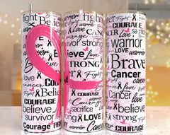 Breast Cancer Tumblers