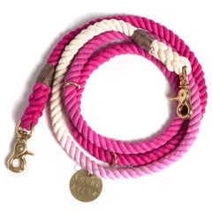 Adjustable Rope Leash, Magenta