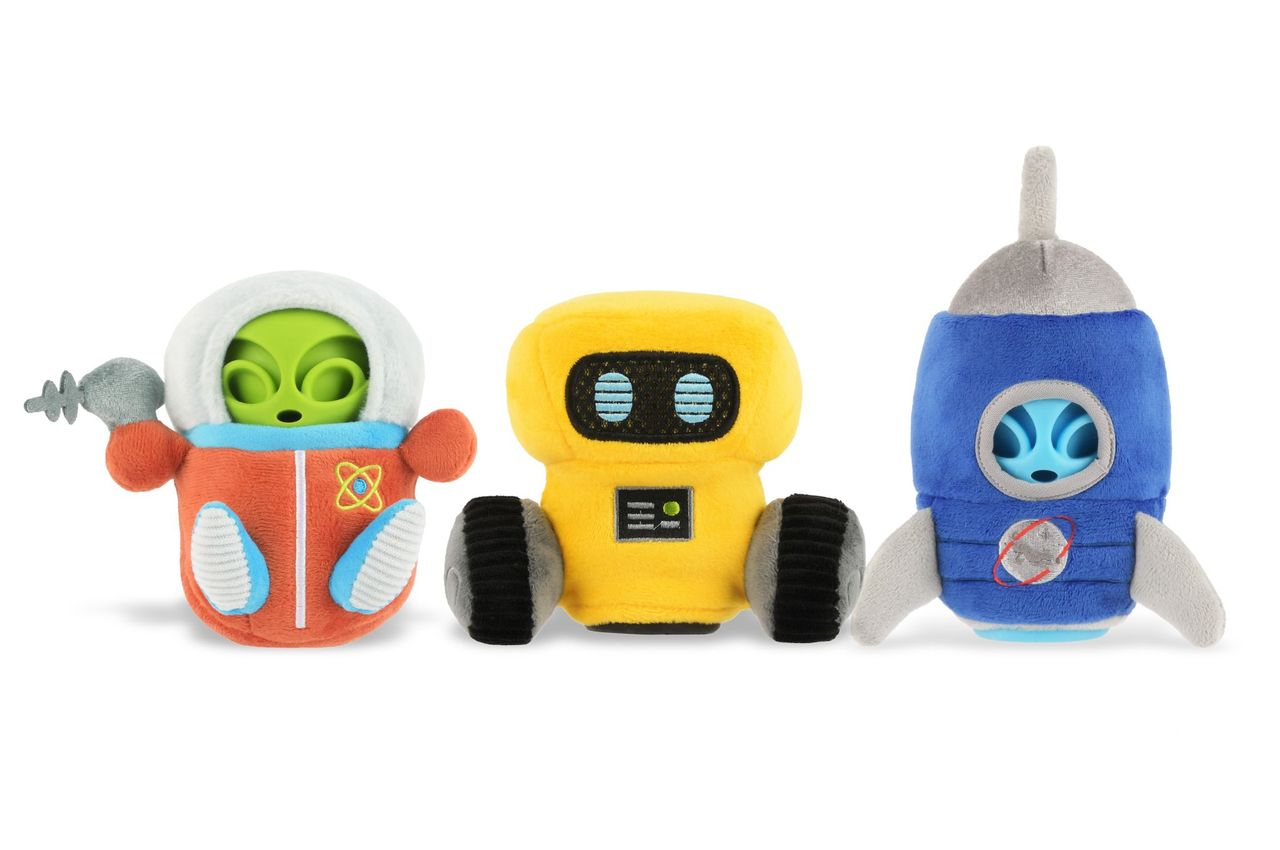 P.L.A.Y Alien Buddies Interactive 2-in-1 Dog toys, Robo-Rover