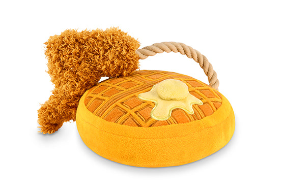 P.L.A.Y. Barking Brunch Plush Dog toys, Bundle