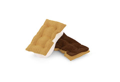 Camp Corbin Squeaky Plush Dog toys, Gimmie S'more