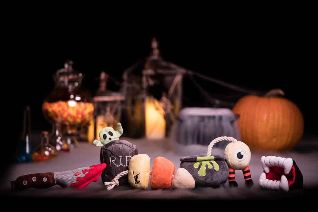 Howling Haunts Plush Dog toys