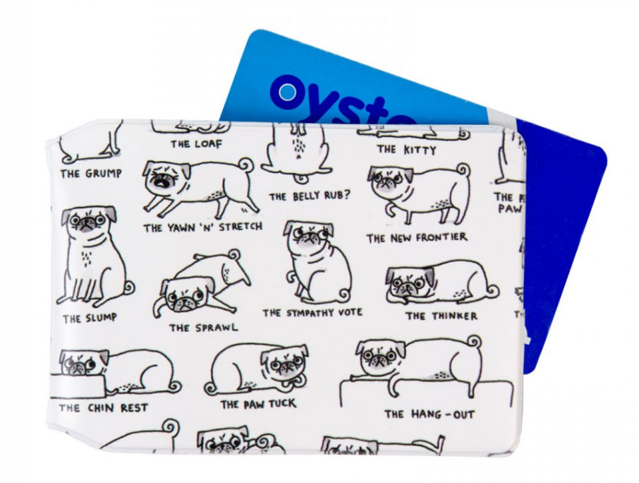 Gemma Correll Card Holder Pug Position