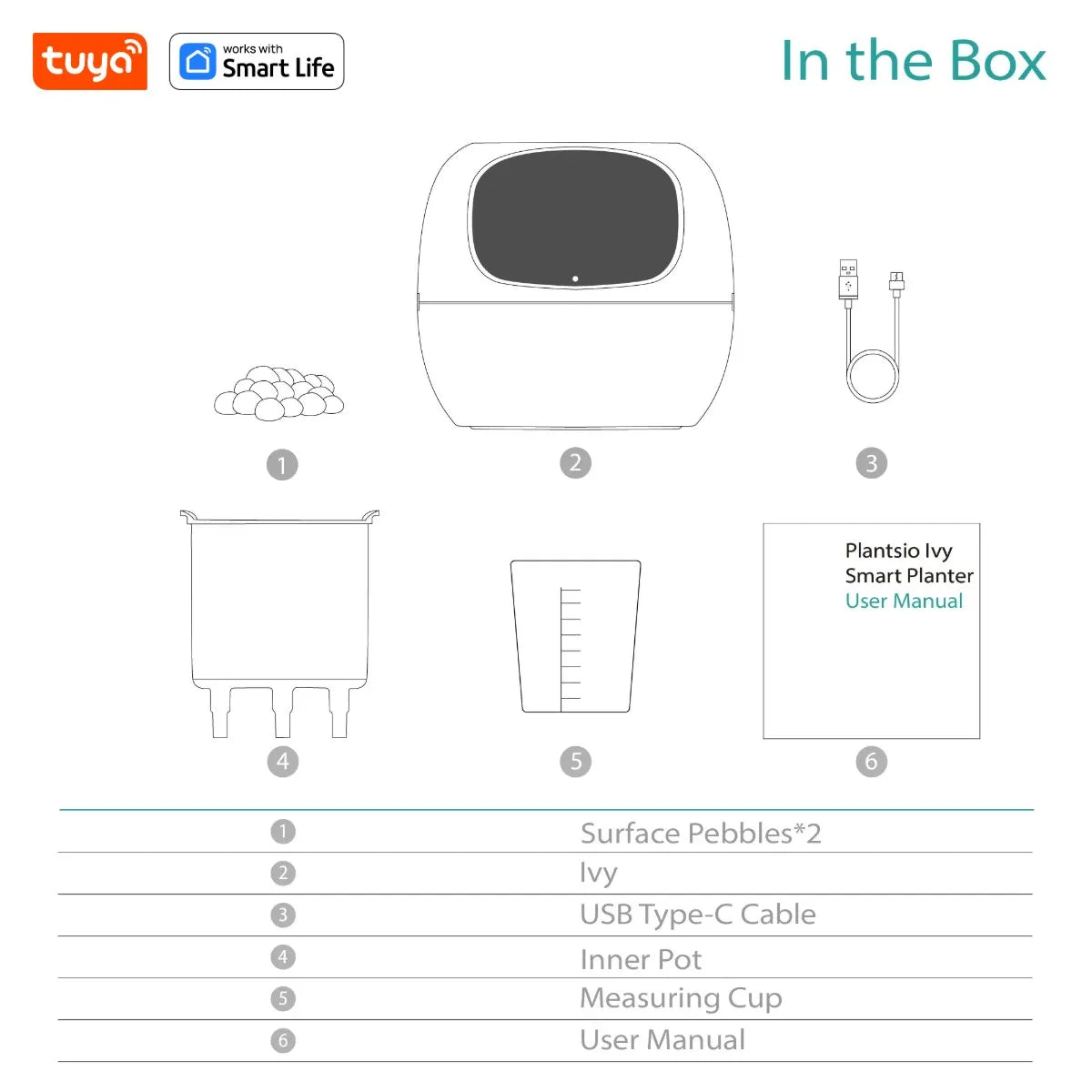 IVY Intelligent Interactive Smart Pot | Decoration Items |