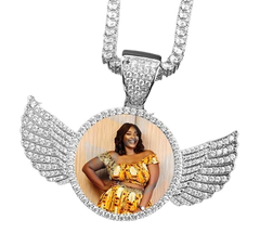 Angel Wings Memorial Necklace