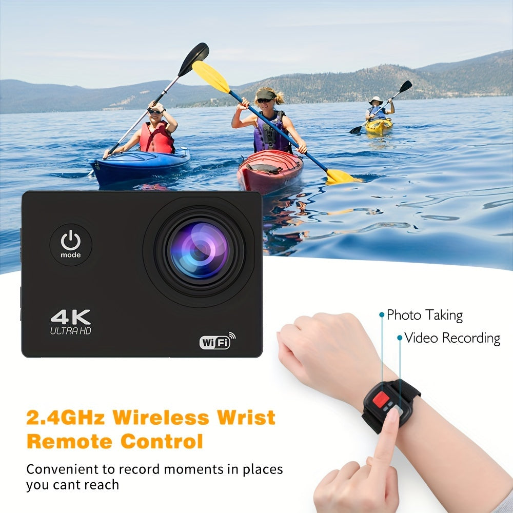 Capture Your Adventures in Stunning Detail with Our 4K Ultra HD Action Camera | Cameras And Electronics|