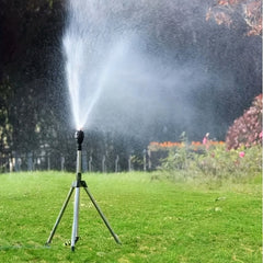 Complete 360 Rotary Irrigation Sprinkler Set with Tripod Support for Efficient Garden Watering | Gardening Equipment |