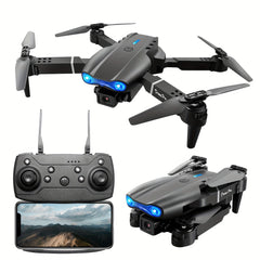 Dual Camera E99 K3 Professional RC Drone, Double Folding with Height Hold Remote Control, Holiday Gift for Indoor and Outdoor Use