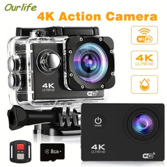 Capture Your Adventures in Stunning Detail with Our 4K Ultra HD Action Camera | Cameras And Electronics|