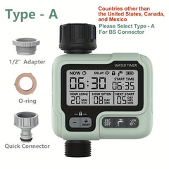 Effortless Garden Watering with HCT-322 Automatic Water Timer | Gardening Equipment |