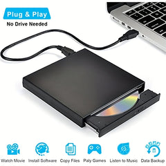 Enjoy Optical Disc Convenience with the External CD DVD Drive | Electronics|