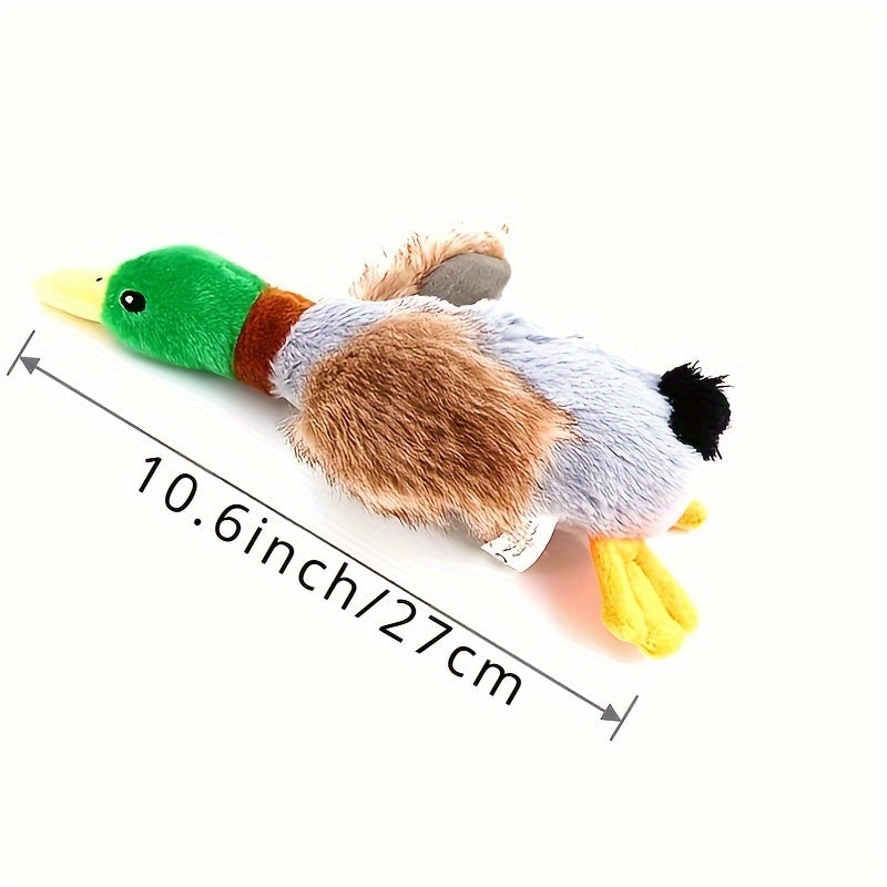 Adorable Plush Duck Sound Toy - Perfect For Teething Dogs And Hours Of Fun | Pet Toys|