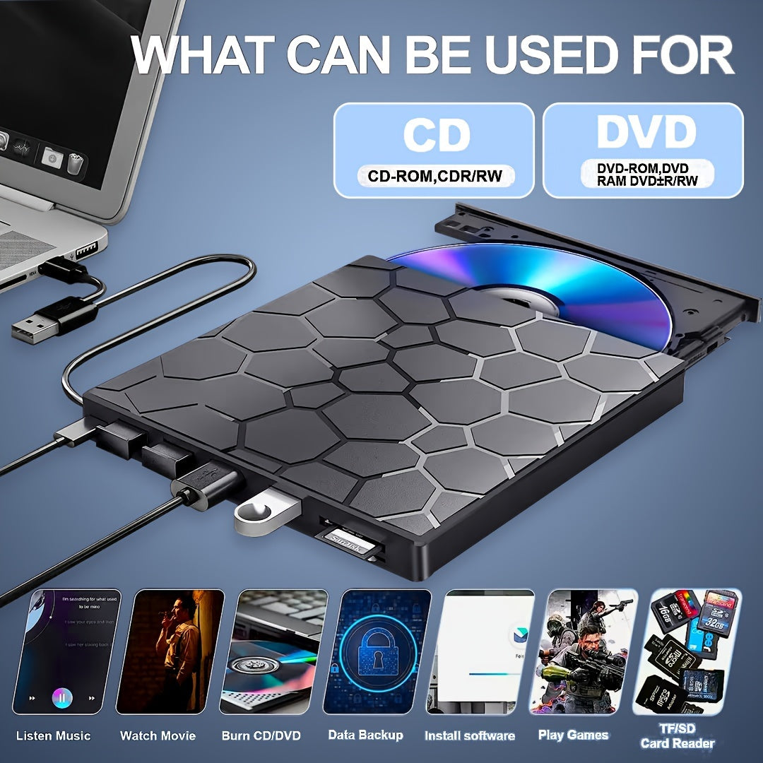 Enjoy CD/DVD Playback and Burning On-the-Go with Our External Drive | Electronics|