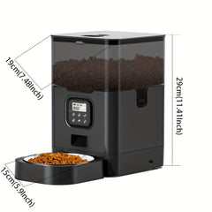 4L Clear Window Automatic Pet Feeder - Programmable Portion Control | Pet Accessories|