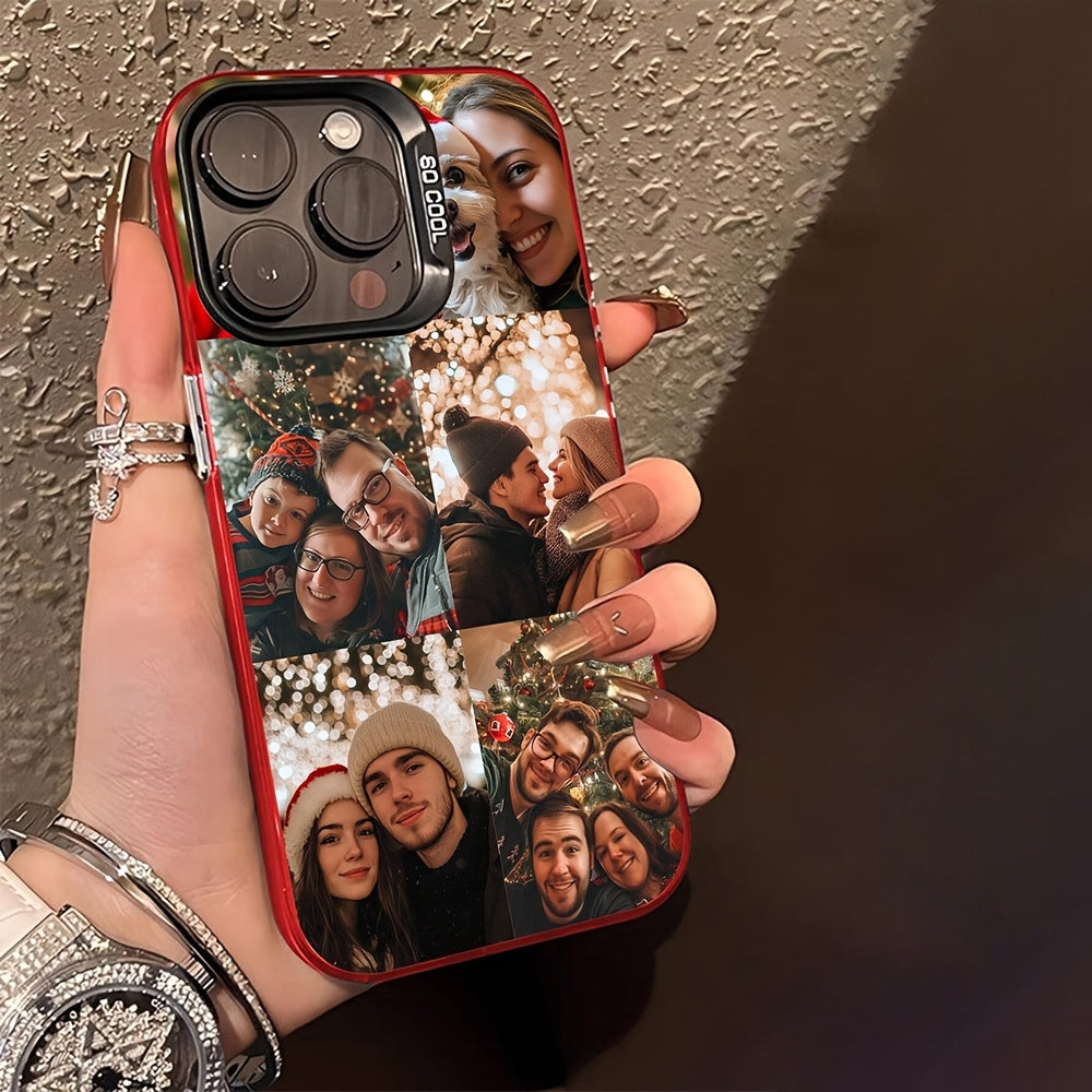 A Customizable Puzzle Photo Printed Phone Case, Suitable for Iphone 16 Pro Max/16 Plus/16 Pro.