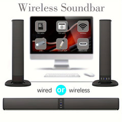 Immerse Yourself in Cinematic Sound with Our 20W 3D Home Theater Stereo Surround Wireless Speaker | Electronics|