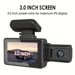 Complete Protection On Every Drive: Dual-Lens Dash Cam with Night Vision | Dash Cams |