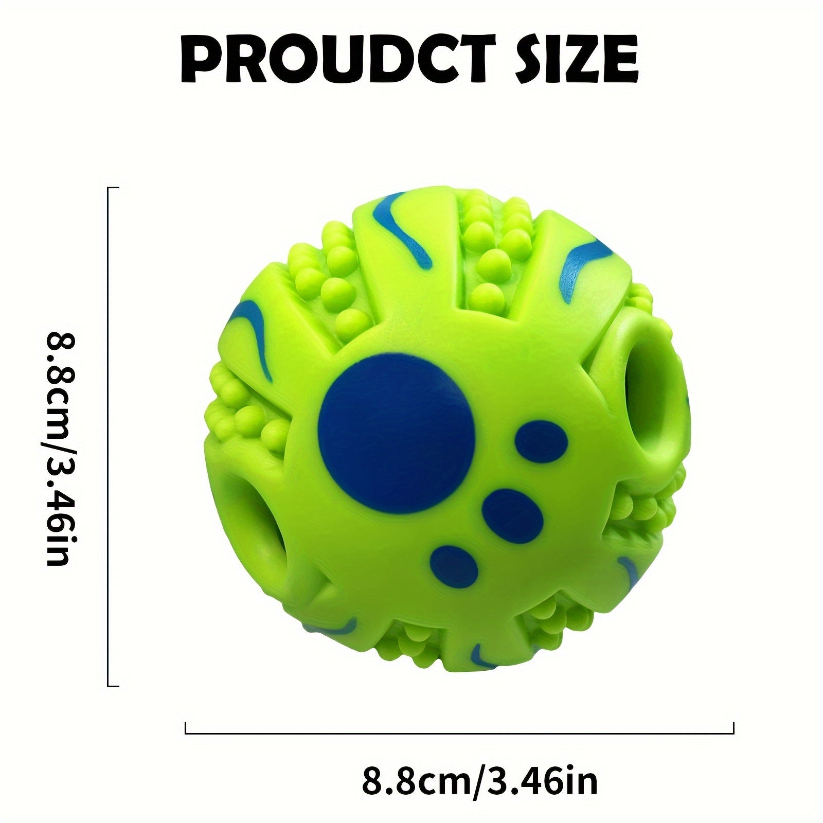 Giggle Ball Dog Toy - Interactive IQ Training | Pets Toys|