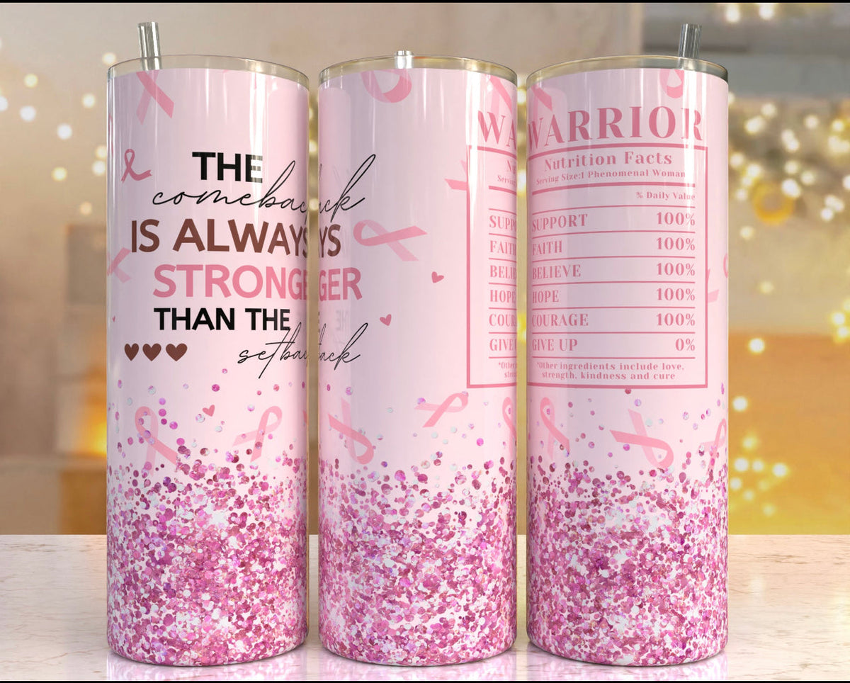 Breast Cancer Tumblers