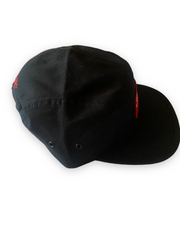 Black 5panel Moors hat